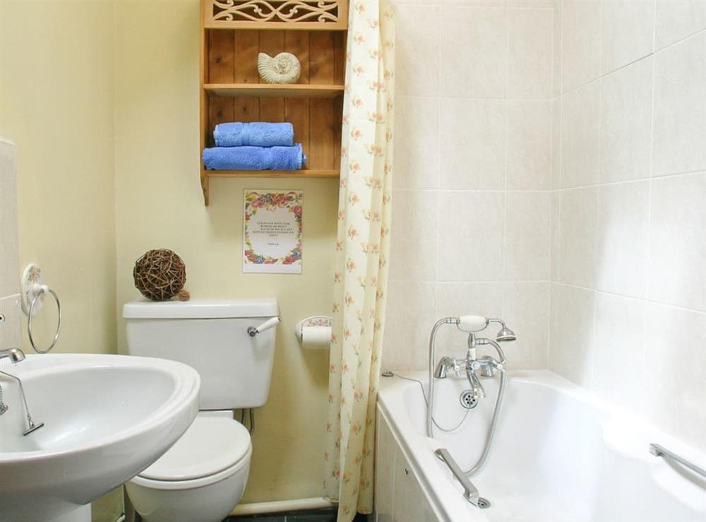 Bathroom at Ganny House in Birkerthwaite, Birkermoor, Eskdale, Cumbria., Great Britain