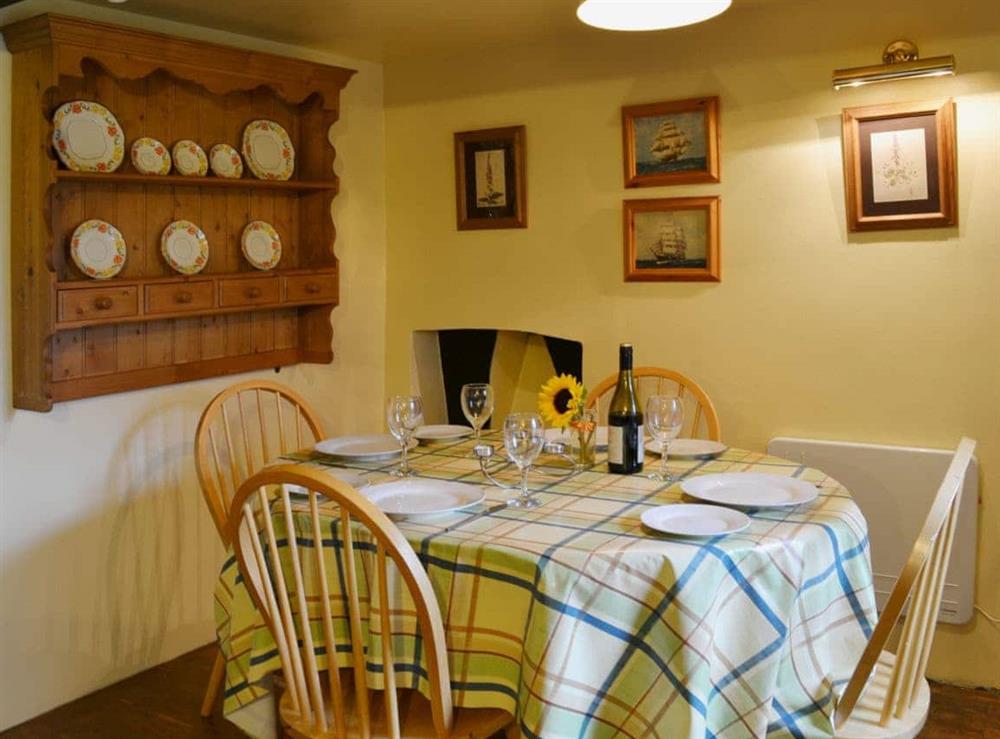 Dining room at Ganny House in Birkerthwaite, Birkermoor, Eskdale, Cumbria., Great Britain