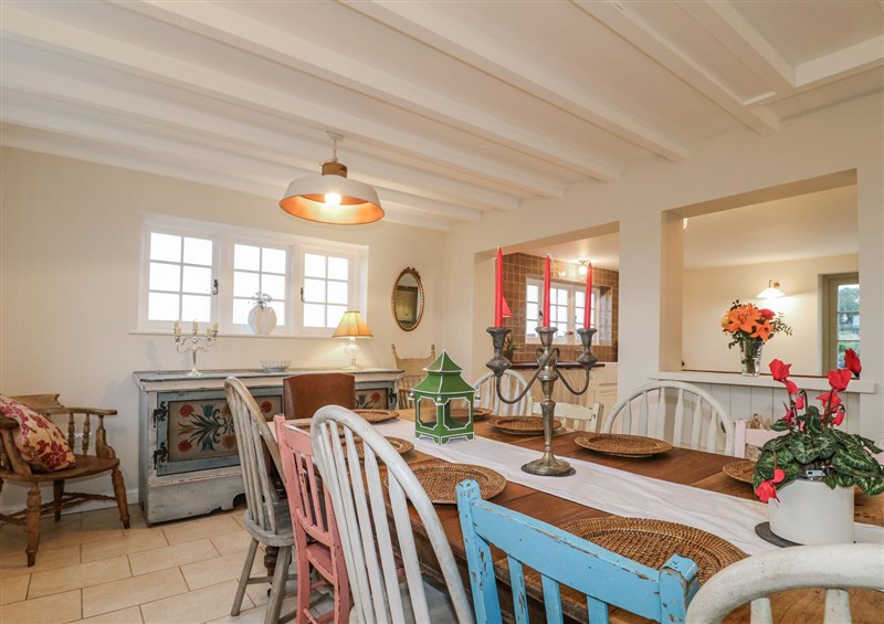 Dining room at Gapstile, Abbots Bromley