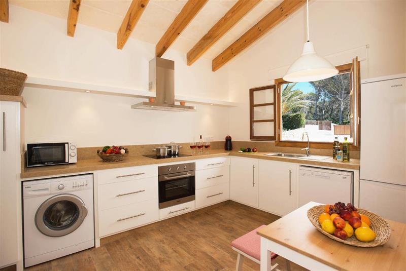 The kitchen at Garbo, Cala Morell, The-Balearic-Islands