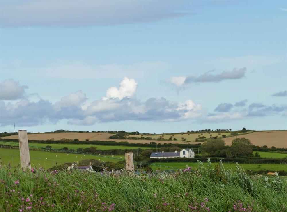 View at Gardd Efa in Llanfaethlu, near Holyhead, Anglesey, Gwynedd