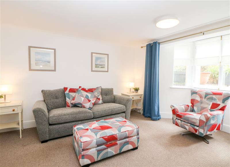 The living area at Garden Apartment, Buxton