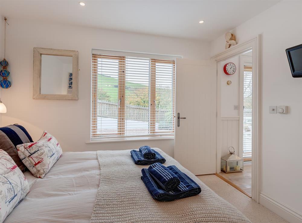 Double bedroom (photo 2) at Garden Apartment in Hallsands, Devon
