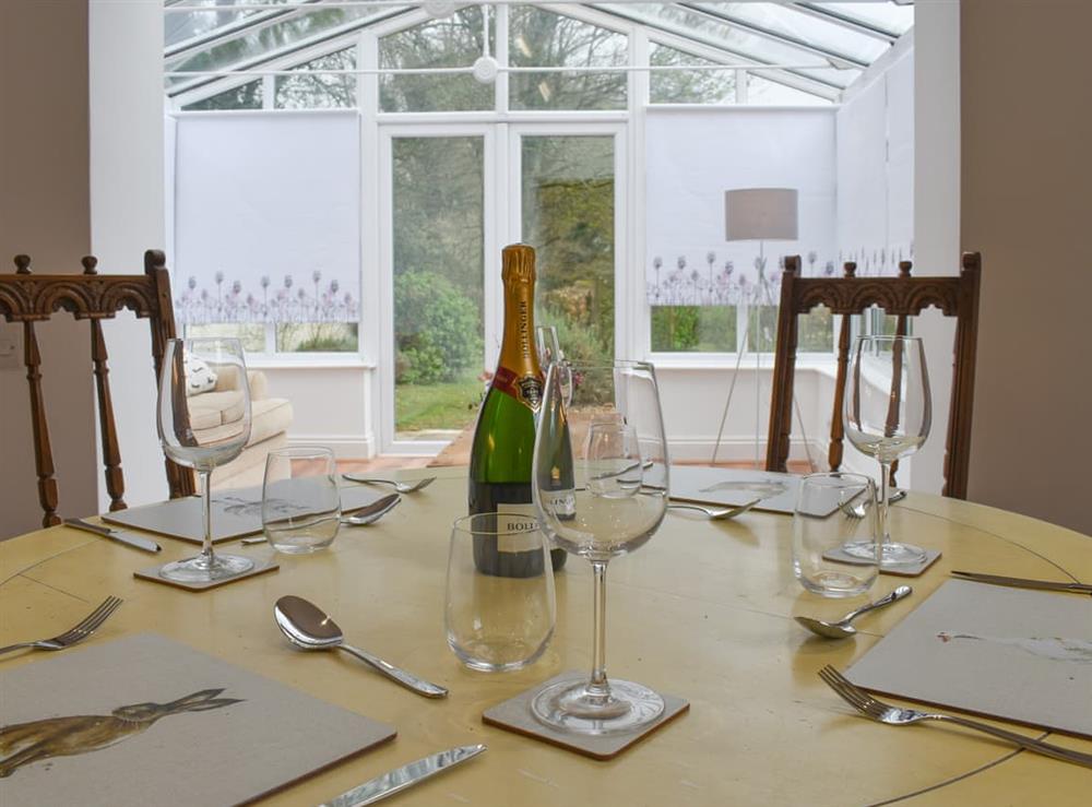 Dining Area at Garden Cottage 1 in Liphook, near Bramshott, Hampshire