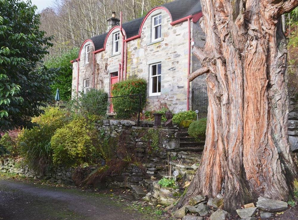 Exterior at Garden Cottage in Aberfeldy, near Edinburgh, Perthshire