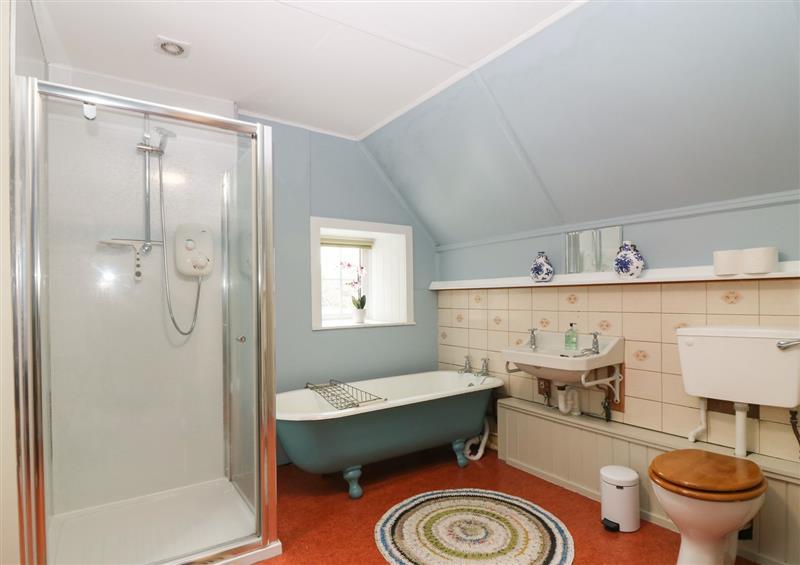 This is the bathroom at Garden Cottage, Blackhills near Lhanbryde