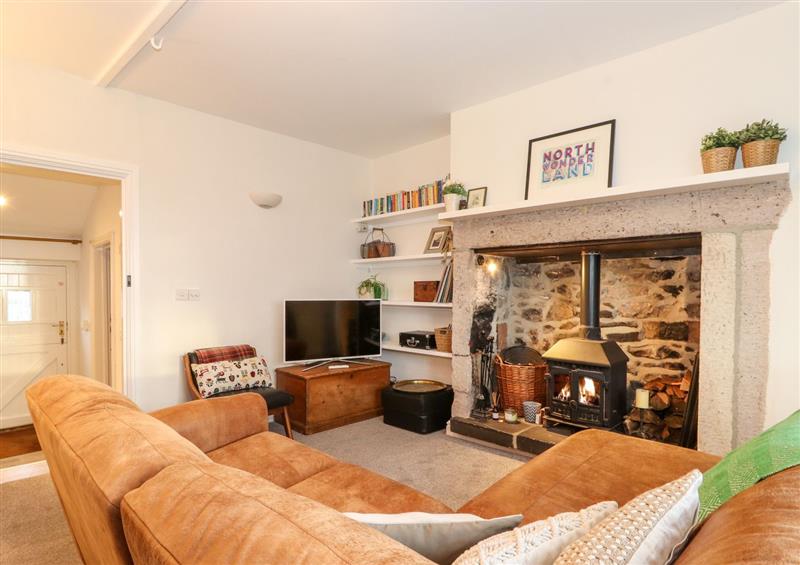 This is the living room at Garden Cottage, Chathill near Beadnell
