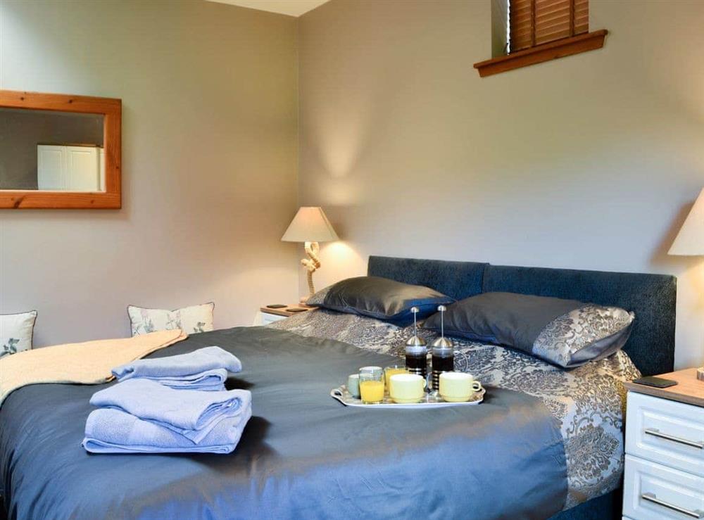 Inviting double bedded room at Garden Cottage in Coldingham, near Eyemouth, Berwickshire