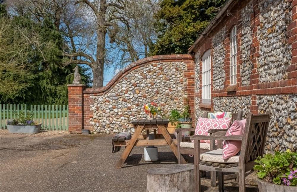 Garden Cottage:  Outdoor seating area  at Garden Cottage, East Rudham near Kings Lynn
