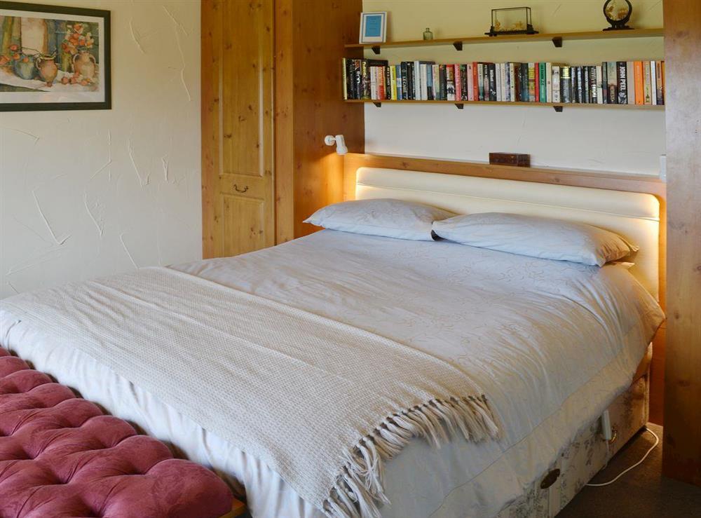 The cosy welcoming double bedroom at Garden Cottage in Edlingham, near Alnwick, Northumberland