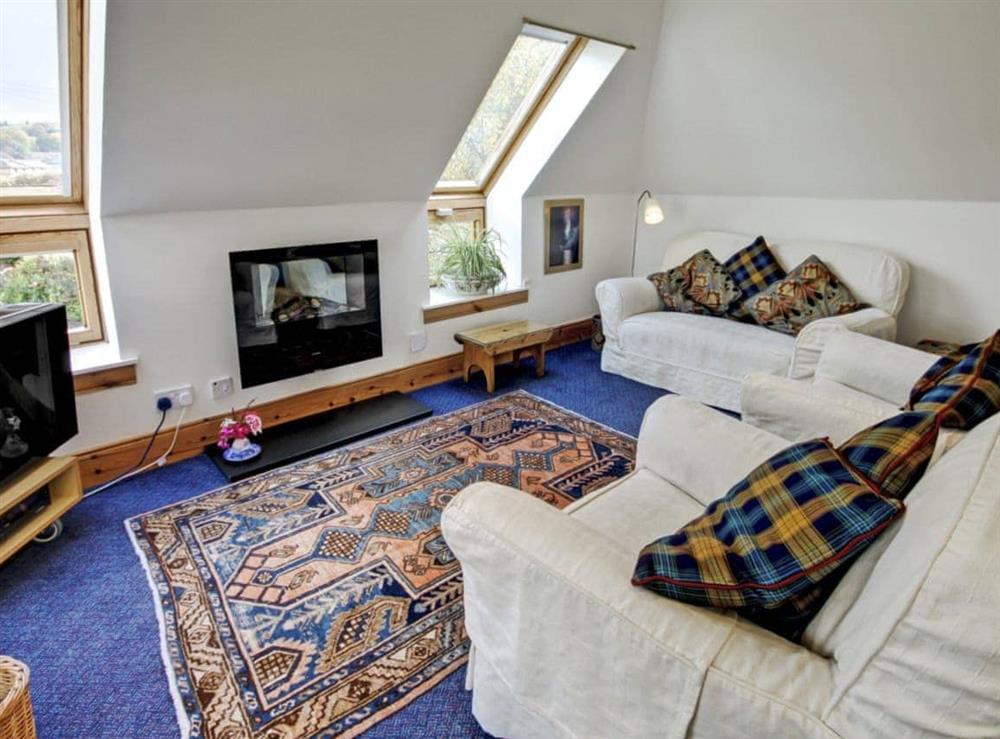 Beautifully presented open plan living space at Garden Cottage in Linlithgow, near Edinburgh., West Lothian