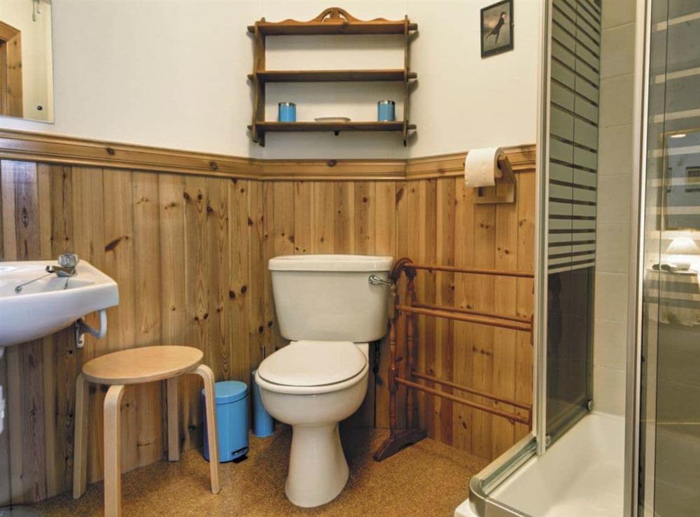 Shower room at Garden Cottage in Linlithgow, near Edinburgh., West Lothian