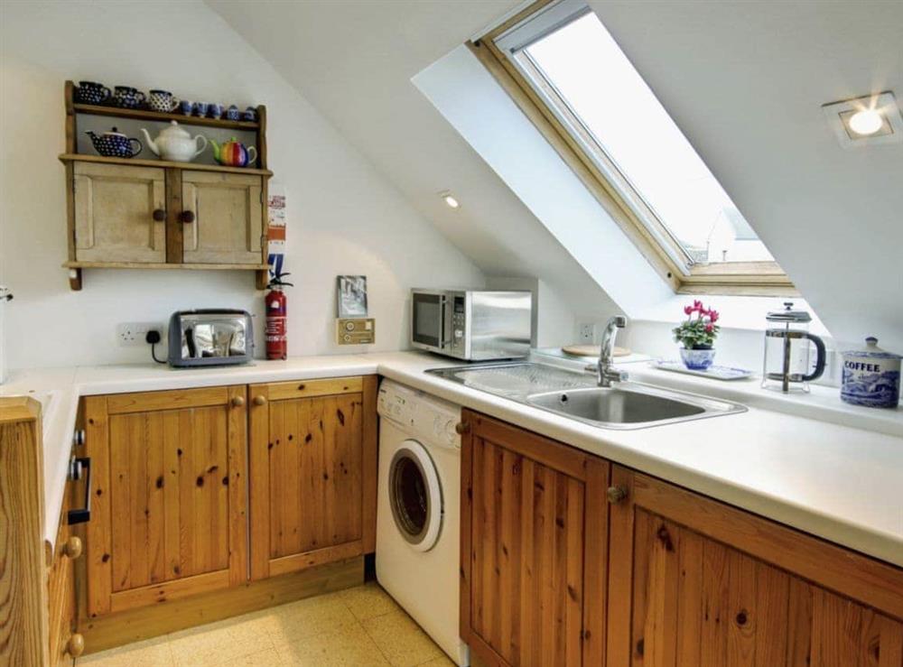 Well equipped kitchen area at Garden Cottage in Linlithgow, near Edinburgh., West Lothian