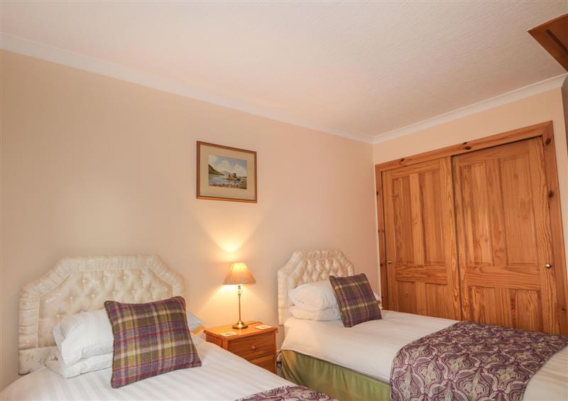 This is a bedroom at Garden Cottage, Marybank near Dingwall
