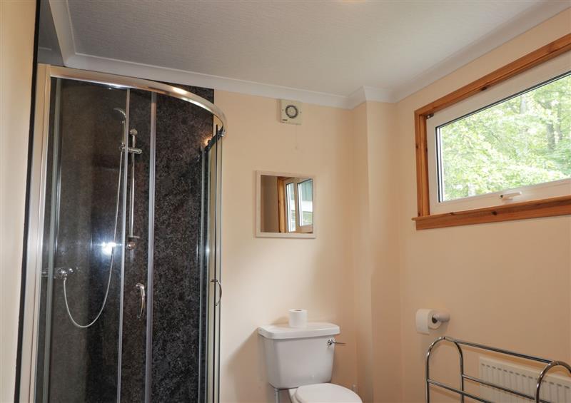 This is the bathroom at Garden Cottage, Marybank near Dingwall