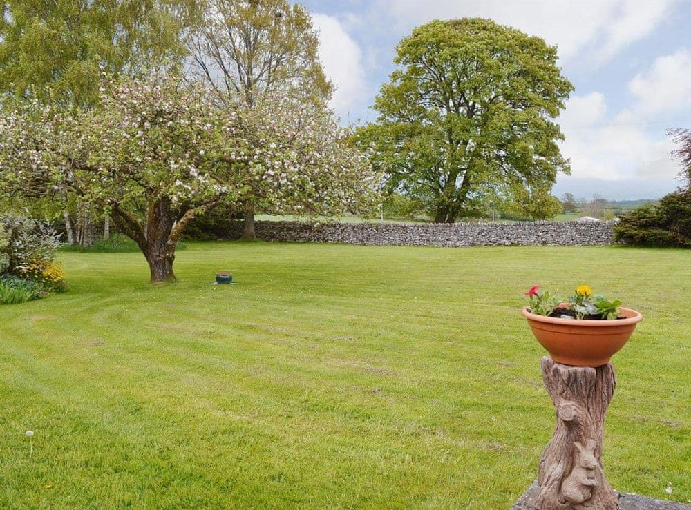 The views beyond the garden are spectacular at Garden Cottage in Newby near Penrith, Cumbria