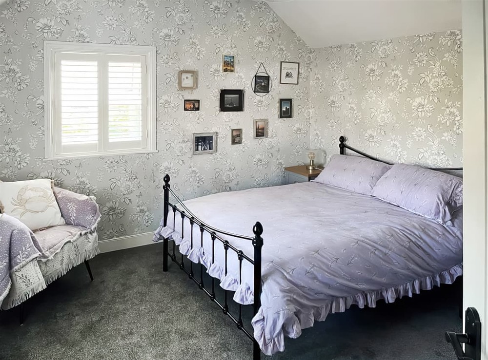 Double bedroom at Garden Cottage in Pakefield, near Lowestoft, Suffolk