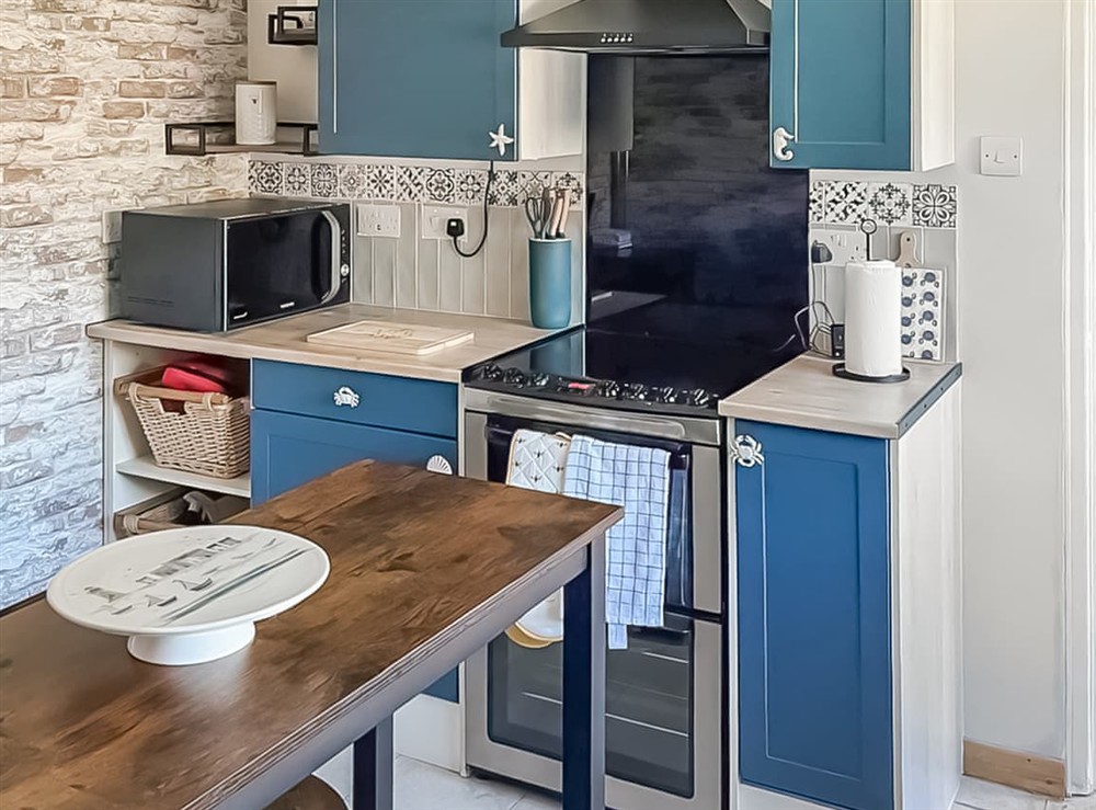 Kitchen at Garden Cottage in Pakefield, near Lowestoft, Suffolk