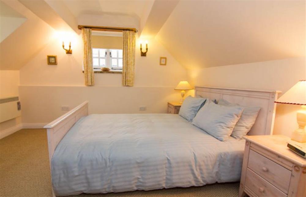 First floor: Master bedroom has duel aspect at Garden Cottage, Ringstead near Hunstanton