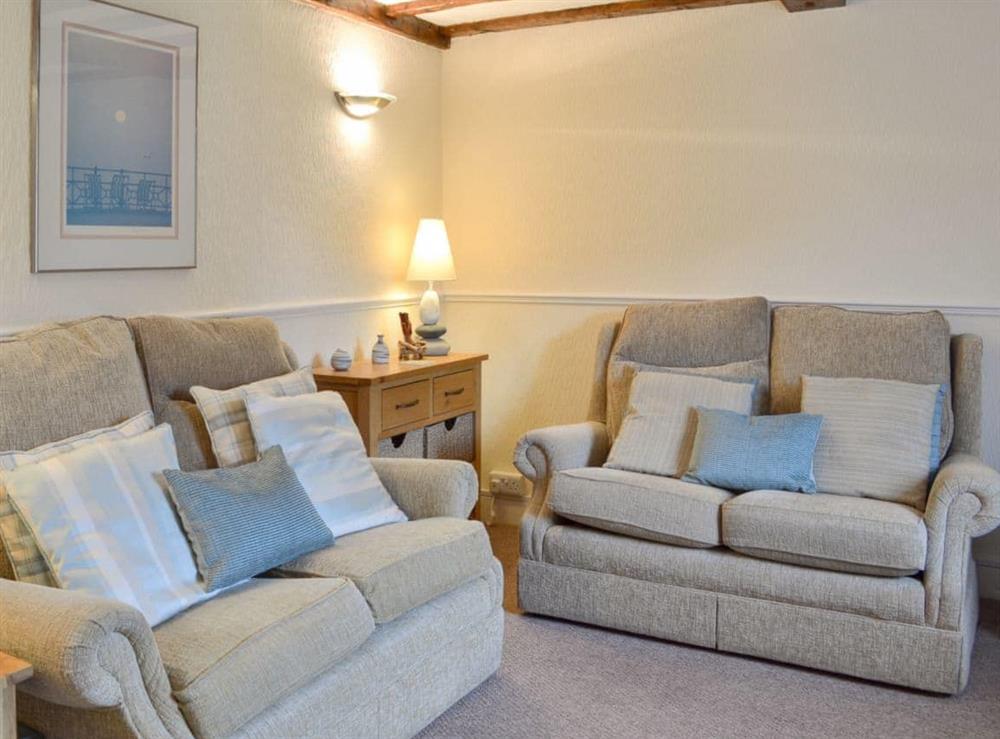 Comfy living room at Garden Cottage in Rottingdean, near Brighton, East Sussex
