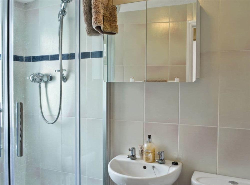 Shower room at Garden Cottage in Rottingdean, near Brighton, East Sussex