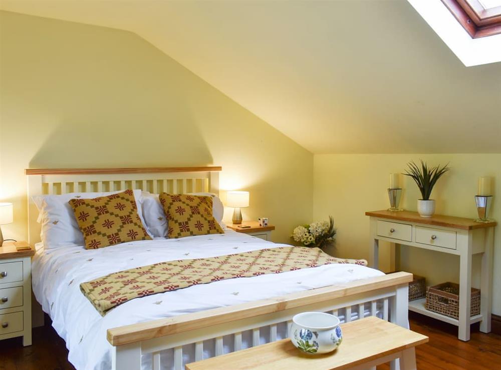 Double bedroom at Garden Cottage in Sabden, near Clitheroe, Lancashire