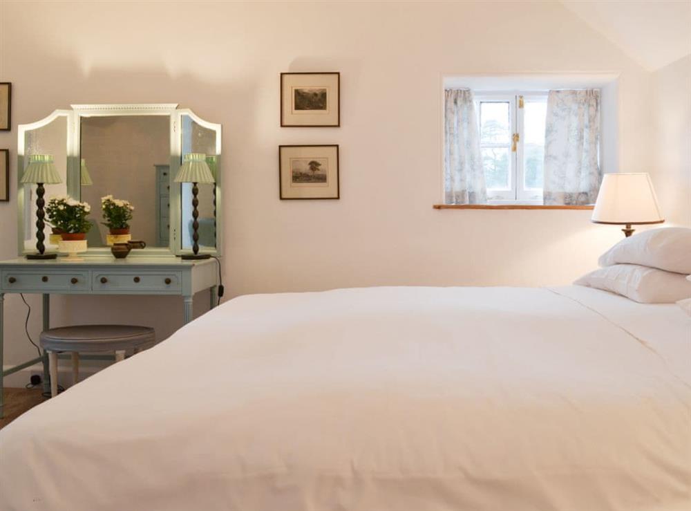 Cosy and romantic double bedroom at Garden Cottage in Strachur, near Dunoon, Argyll and Bute, Scotland