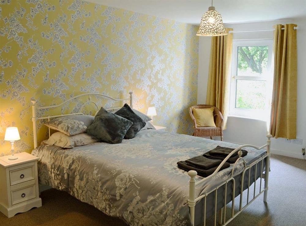 Elegant double bedroom at Garden Cottage in Tain, Highlands, Ross-Shire