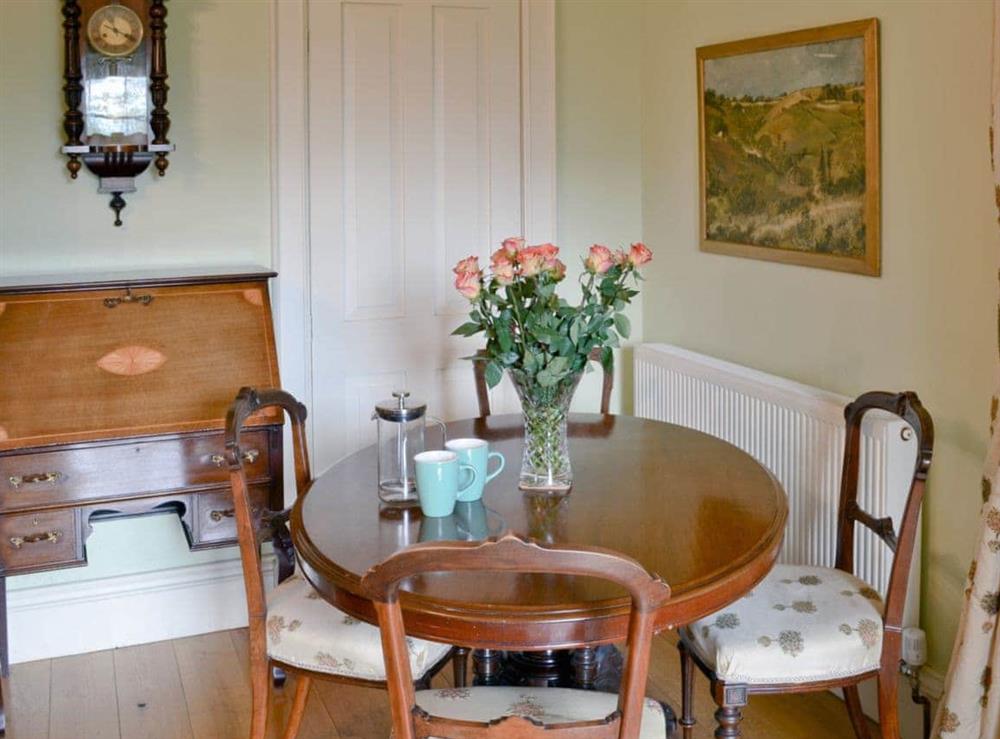 Dining Area at Garden Cottage in Webbery, Nr Bideford, North Devon., Great Britain