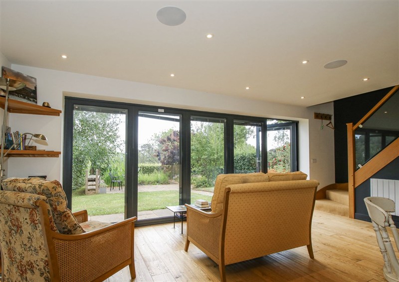 Enjoy the living room at Garden Cottage, Wellington Heath near Ledbury