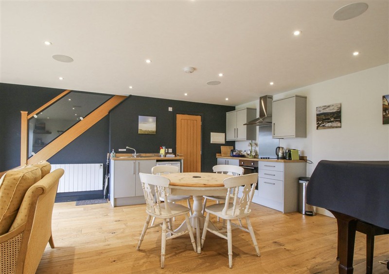 The dining area at Garden Cottage, Wellington Heath near Ledbury