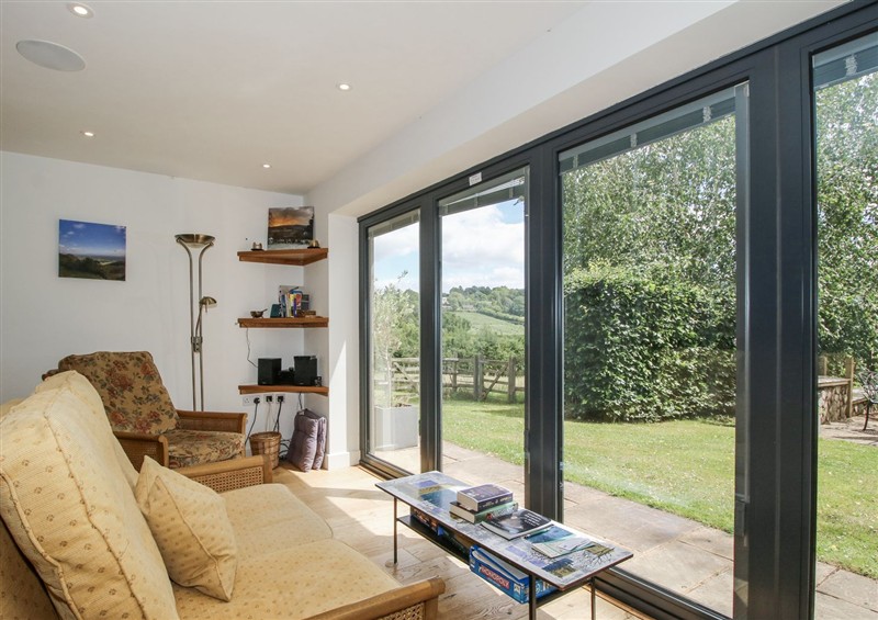 The living room at Garden Cottage, Wellington Heath near Ledbury