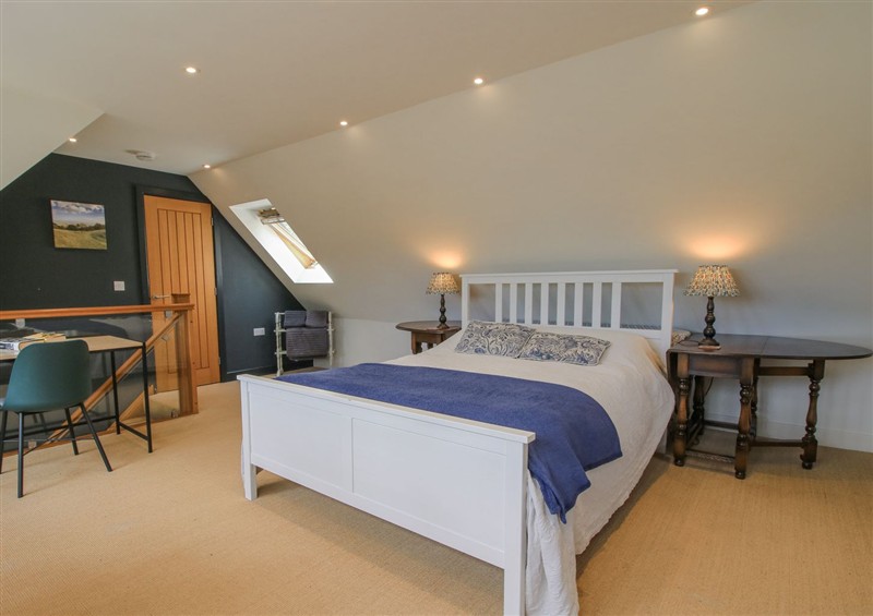 This is the bedroom at Garden Cottage, Wellington Heath near Ledbury