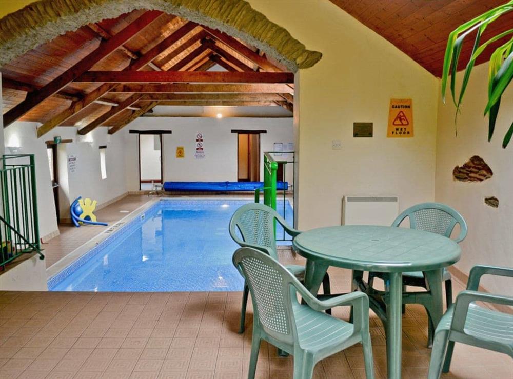 Swimming pool at Garden Cottage in Wheddon Cross, Exmoor, Somerset