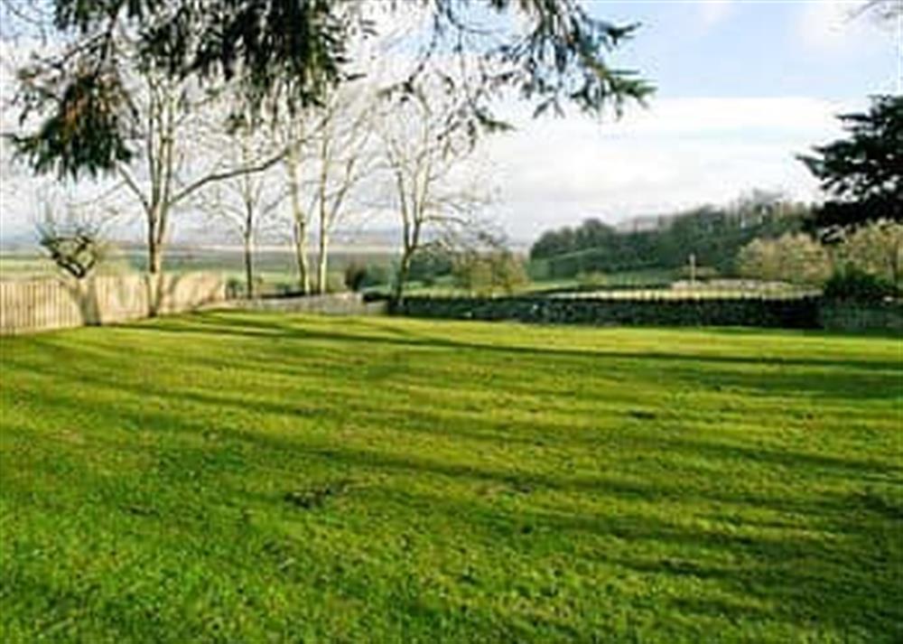 View at Garden Flat in Meathop, near Grange-over-Sands, Cumbria