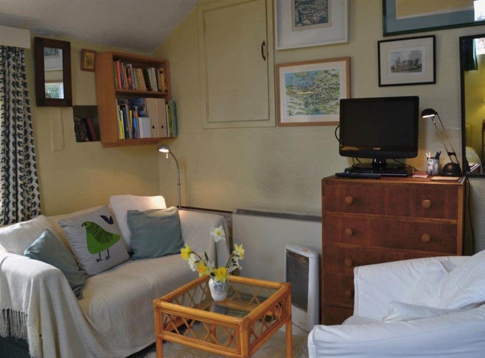Studio - Living area at Garden Flat in Pilton, near Glastonbury, Somerset
