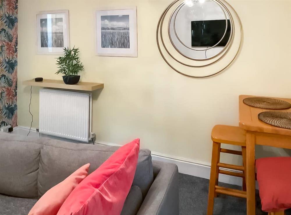 Living room at Garden Flat in Torquay, Devon