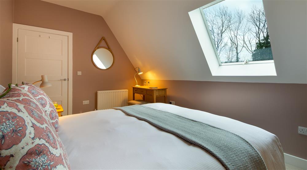 The double bedroom at Garden Gate Apartment in Durham, County Durham