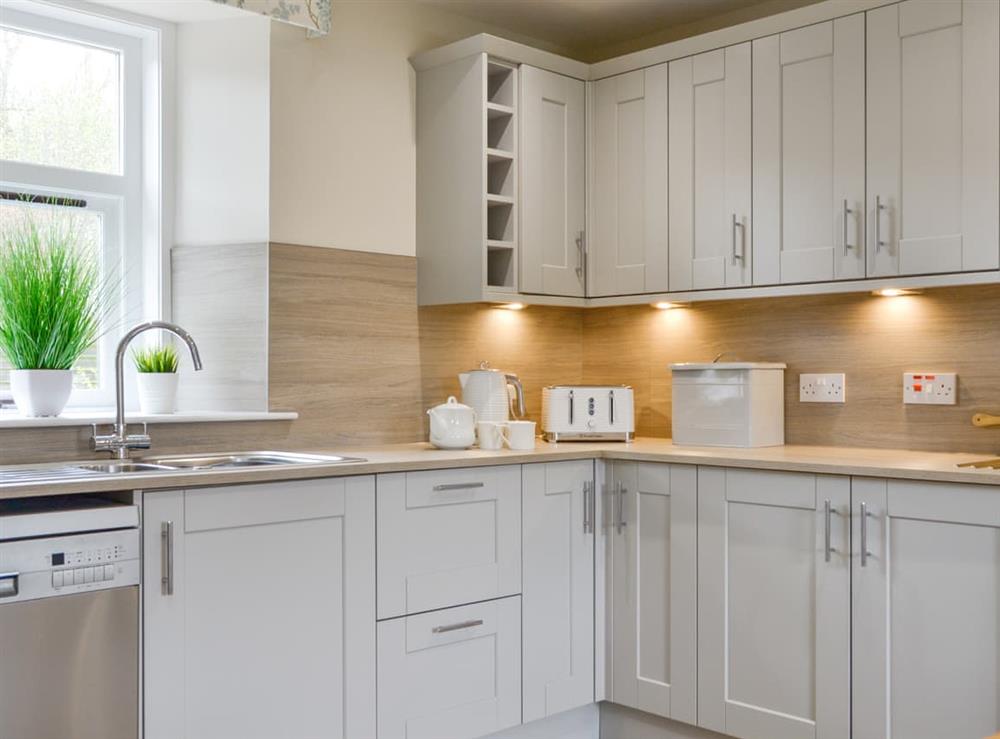 Kitchen area at Garden House in Arbroath, Angus
