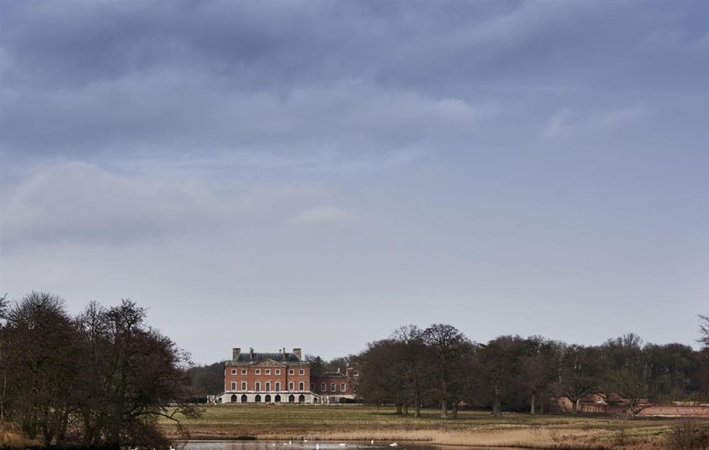 Splendid views of the lake and parkland on Wolterton Park Estate at Garden House, Aylsham near Norwich