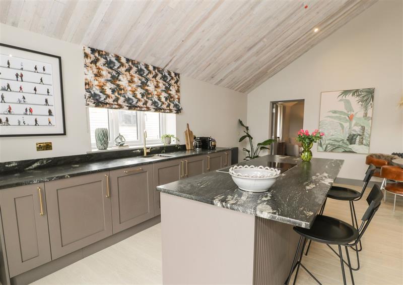 This is the kitchen at Garden House, Llanfechell
