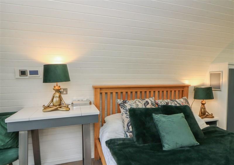 This is a bedroom at Garden Lodge 1, Oldwalls near Reynoldston