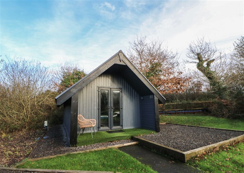 Outside Garden Lodge 8 at Garden Lodge 8, Reynoldston