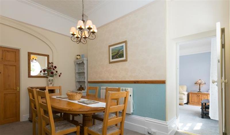 The dining room at Garden Spring, Portreath