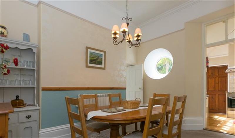 This is the dining room at Garden Spring, Portreath