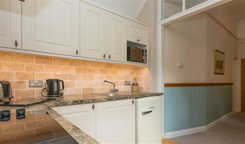This is the kitchen at Garden Spring, Portreath