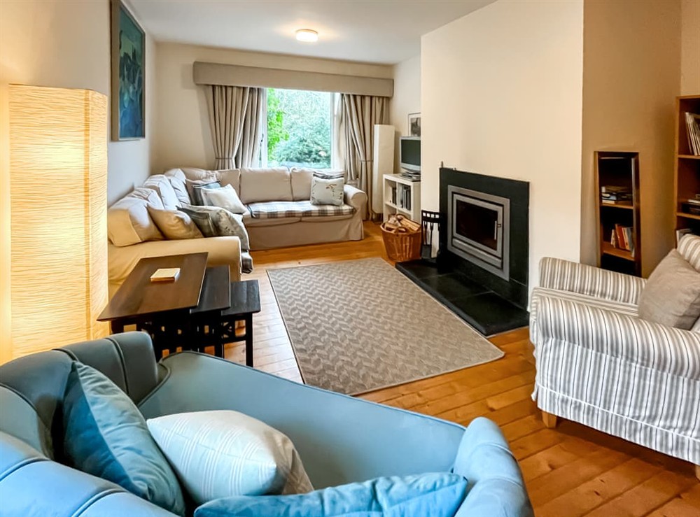 Living area at Garden View Cottage in Cupar, Fife