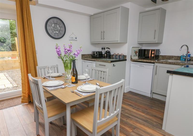 This is the kitchen at Garden View, Llanybydder