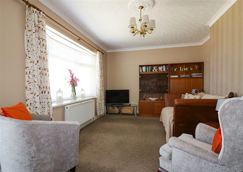 Living room at Garden View, Quintrell Downs near Newquay, Cornwall