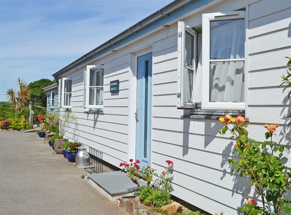 Attractive holiday home at Garden View in St Austell, Cornwall